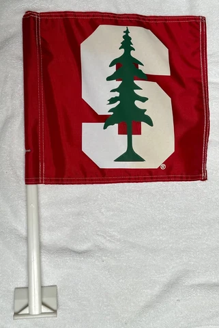STANFORD CARDINALS University College Car Auto Window Flag Cover