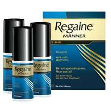 3 X REGAINE 5% 60ml - NEW !!!-  Extra Strength Hair - Men&Women - minoxidil