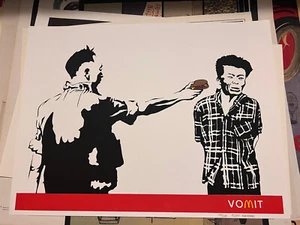 Ausführung 2006 Kenyon Bajus Fine Art Siebdruck Street Artist S/N 200 neuwertig - Bild 1 von 3