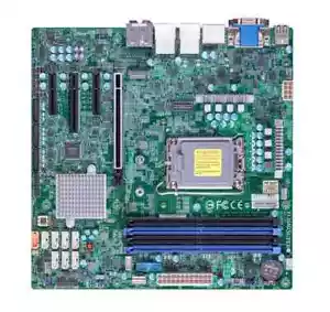 Supermicro X13SAQ Server Motherboard 4xDDR5 M-ATX LGA-1700 Q670E Socket V0 - Picture 1 of 3