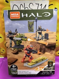 MEGA Construx UNSC Unidad de combate Halo Infinite GRN02 104pc Mattel 8+ PRO Constructores - Imagen 1 de 7
