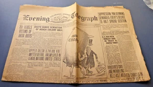 Colorado Springs Abendtelegraph 29. August 1921 Montagabend - Bild 1 von 3