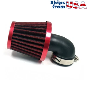 35mm Air Filter 50cc 2 Stroke 90 degree angle Scooter Motorcycle ATV Pocket Bike - Picture 1 of 5