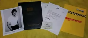 RHINESTONE original press kit SYLVESTER STALLONE DOLLY PARTON 5 photos rare tape - Picture 1 of 8