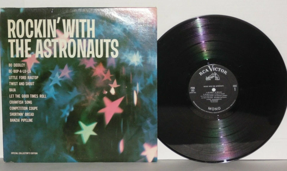 THE ASTRONAUTS Rockin' With  LP 1965 Mono RCA Victor Vinyl PRM 183 Plays Well - Image 1 of 3