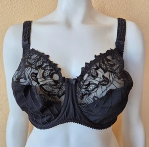PRIMA DONNA Deauville Schwarz Vollschalen Bügel-BH 85E 38E - Bild 1 von 7