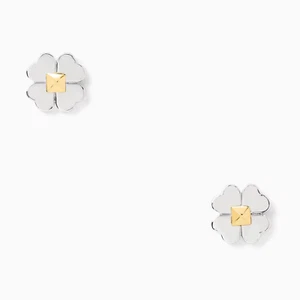 Kate Spade Silver Plated Spades and Studs Earrings - Picture 1 of 3