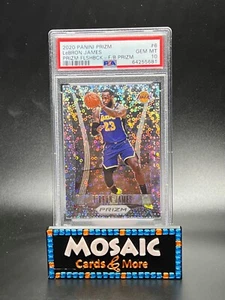 PSA 10 LEBRON JAMES 2020 PANINI PRIZM FLASHBACK FAST BREAK PRIZM #6 GEM - Bild 1 von 2