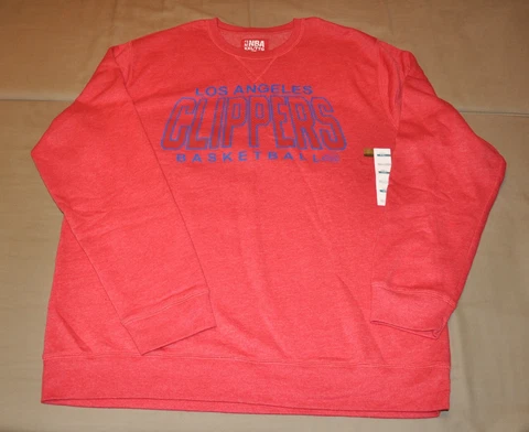 NWOT Los Angeles Clippers Men's Sweatshirt (2XL) XXL Shirt Jersey Kawhi Leonard Cover