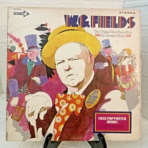 W.C. FIELDS THE ORIGINAL VOICE TRACKS FROM HIS GREATEST MOVIES VINYL LP - Picture 1 of 7