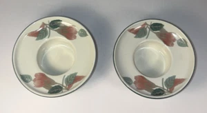2er Set Mikasa Continental Seidenblumen EIERBECHER / Votivkerzenhalter - Bild 1 von 9