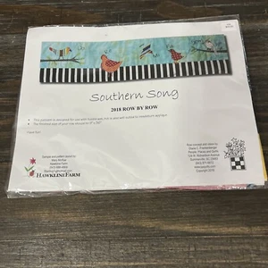 Neu 2018 Reihe für Reihe Muster "Southern Song" 36"x9" Quilt Stoff - Bild 1 von 5