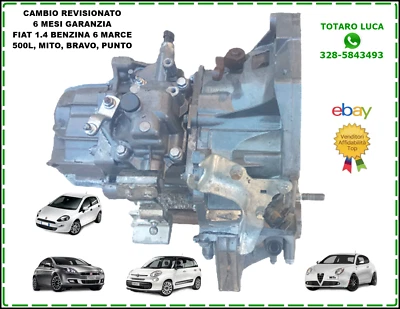 Cambio Manuale 6 Marce Fiat Panda 500 1.4 Benzina 100HP 2008 revisionato - Immagine 1 di 4