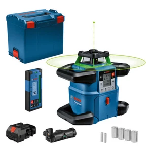 Bosch Rotationslaser GRL 600 CHV mit 4x Batterie und Laser Empfänger LR 65 G - Bild 1 von 12