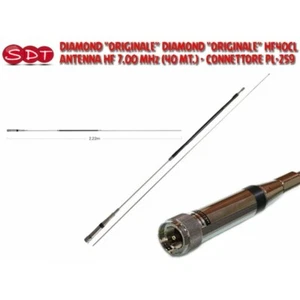 DIAMOND ORIGINALE HF40CL ANTENNA HF 7.00 MHz (40 MT.) - CONNETTORE PL-259 - Zdjęcie 1 z 2