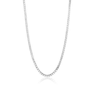 1.3mm Box Chain Dainty Necklace in Sterling Silver, 24 Inches - Picture 1 of 3