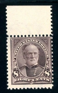 USAstamps Unused FVF US 1895 Bureau Issue Sherman Scott 272 OG MNH - Picture 1 of 2