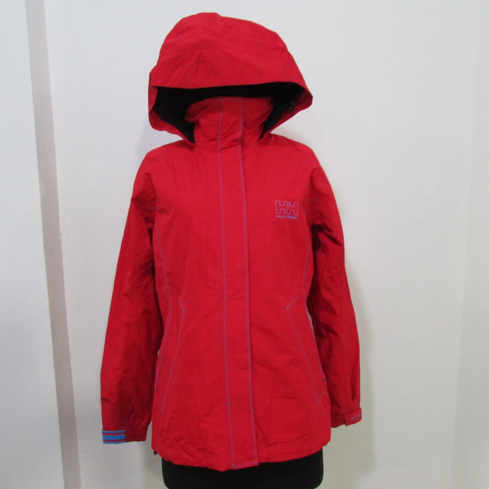 Women's Helly Hansen Hooded Showerproof Jacket Chest Size 34/36 UK S REF (12149) - Image 1 of 4