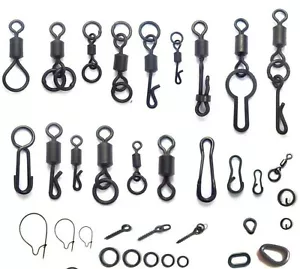 MOD CARP SWIVELS FLEXI RING SCHNELLWECHSEL KÖDERSCHRAUBEN RINGE CHOD ROLLING PVA BAG - Bild 1 von 36