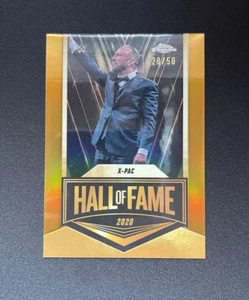 X-Pac | 2025 | Topps Chrome | WWE | Gold Parallel 28/50 | Hall of Fame | - Picture 1 of 3