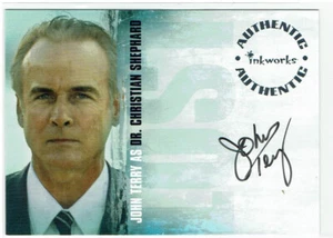 Lost Season One 1 2005 Autograph Auto A-7 John Terry as Dr. Christian Shephard - Picture 1 of 2