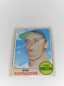 1968 Topps Dan Schneider Houston Astros #57 Baseball Card - Picture 1 of 2