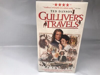 Gullivers Travels (VHS, 1996, 2-Tape Set) Ted Danson vintage and factory sealed - Image 1 of 4