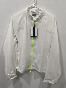 NWT NEW Puma DryCell Run Woven Ultra Jacket Performance Running Large White