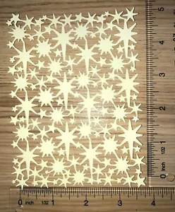🤩5 ESTRELLAS Panel Cartulina Papel Troquelado Adornos - Imagen 1 de 13