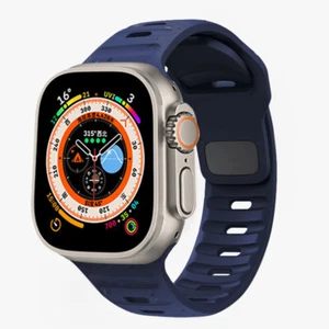 For Apple Watch Ultra 2 10 9 8 7 6 5 4 3 2 iWatch 49mm Silicone Sport Band Strap - Zdjęcie 1 z 65