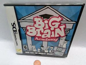 BIG BRAIN ACADEMY.Nintendo DS 2DS 3DS video Game/cartridge.NEW.Sealed - Picture 1 of 5