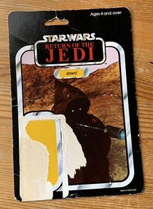 Jawa Star Wars Action Figure 45 Cardback Palitoy Return of the Jedi - Picture 1 of 5