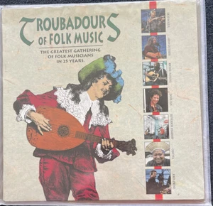 Troubadours of Folk Music, Arlo Guthrie/Janis Ian Laserdisc, Very Good Condition - Picture 1 of 1