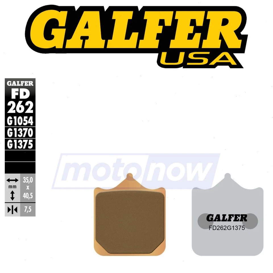 Galfer Brakes Front HH Sintered Brake Pads for 2001-2002 Ducati 748R - Brake rj - Imagem 1 de 4