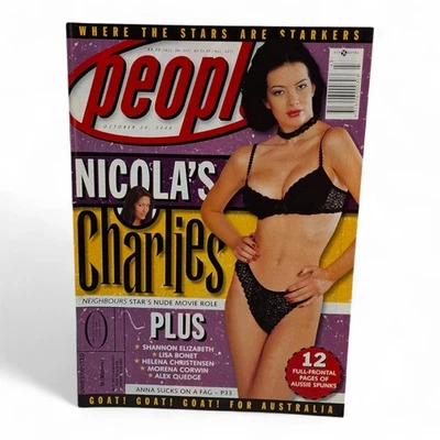 People Magazine Australia October 2000 Anna - Image 1 of 4
