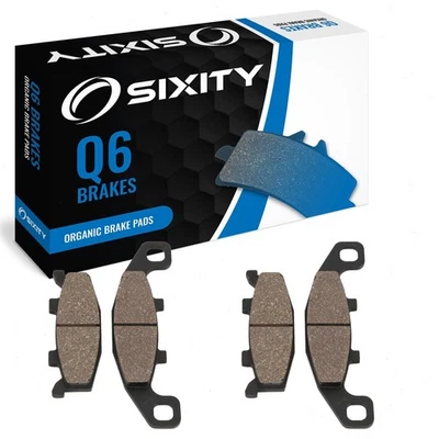 Juego completo de pastillas de freno delanteras orgánicas Kawasaki ZR750C Zephyr 1991-1993 C1 C2 bf Foto 1 de 4