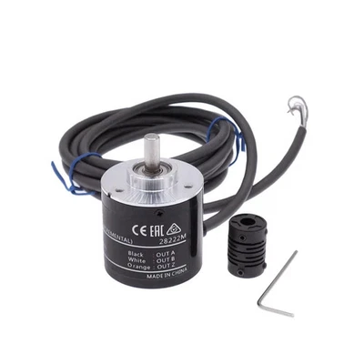 Rotary Switch Encoder DC NPN Output 5-24V 10-1200P/R Plastic E6B2-CWZ6C 2m Line - Image 1 of 4