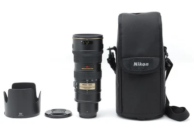 [Top MINT] Nikon AF-S VR ED 70-200mm F/2.8 G (IF) Black Lens From JAPAN - Image 1 of 4