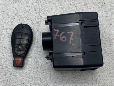 11-14 DODGE CHALLEGNGER SXT IGNITION START STOP SWITCH KEY FOB SET OEM LOT767 - Image 1 of 4