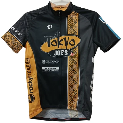 Pearl Izumi Cycling Jersey Womens Medium Tokyo Joe's Boulder Elite Short Sleeve - Image 1 of 4