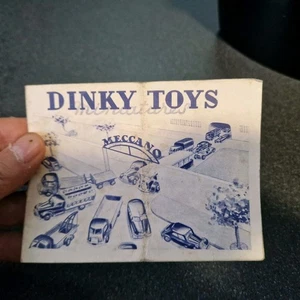 catalogue DINKY TOYS  France 1950 original ,complet ,non neuf - Picture 1 of 9