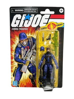 G.I. Figura de acción de juguete para niños Joe: Retro Collection Cobra Trooper Foto 1 de 2