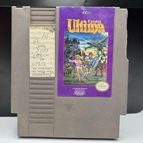 Ultima: Exodus NES (Nintendo Entertainment System, 1989) Cartridge Only