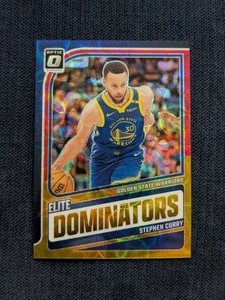 Stephen Curry 2024-25 Panini Donruss Optic Elite Dominators Red Gold Scope /99 - Bild 1 von 2