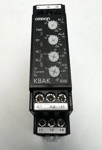 Relé de monitoreo Omron K8AK-AW1 100-240VAC - Imagen 1 de 6