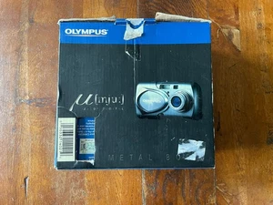 Olympus Mju M-300 3.2MP Compact Digital Camera Tested Boxed / Working - Picture 1 of 13