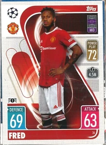 Topps UEFA CL & EL 2021-2022. Match Attax #36 Fred - Zdjęcie 1 z 1