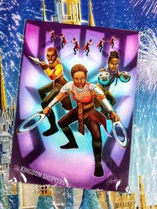 Disney Parks WonderGround Larissa Marantz Frauen von Wakanda 5x7" Postkarte - Bild 1 von 1