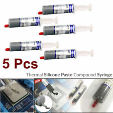 5x silicon thermal heat sink compound cooling paste grease cpu prozessor spritze