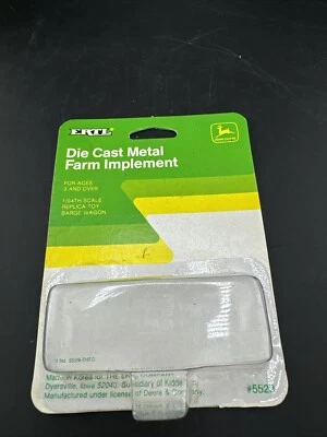 💥BOX ONLY💥 ERTL John Deere Barge Wagon Die Cast Metal 1:64! #5529 - Image 1 of 3